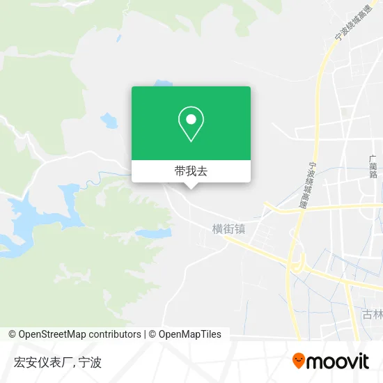 宏安仪表厂地图