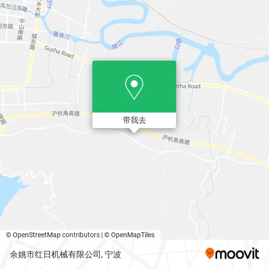余姚市红日机械有限公司地图