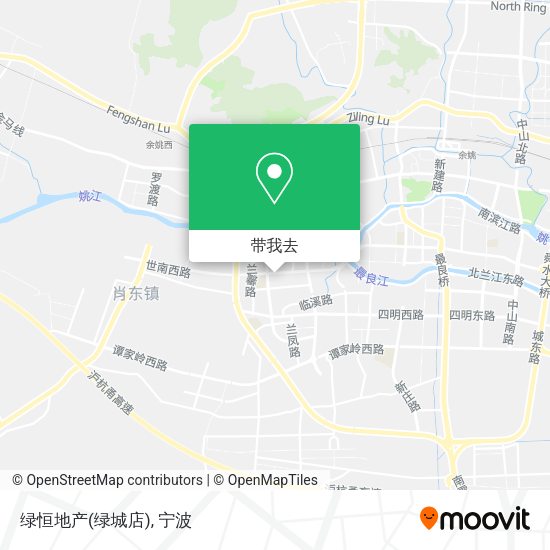 绿恒地产(绿城店)地图