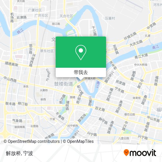 解放桥地图