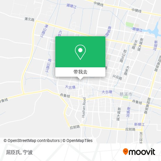 屈臣氏地图