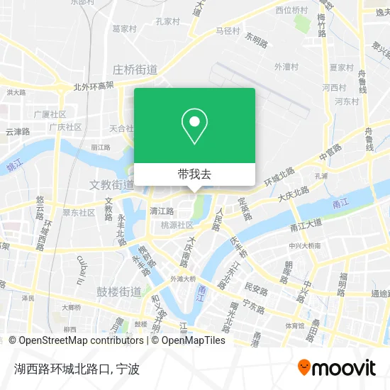 湖西路环城北路口地图