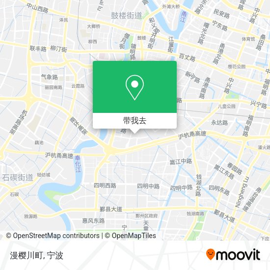 漫樱川町地图