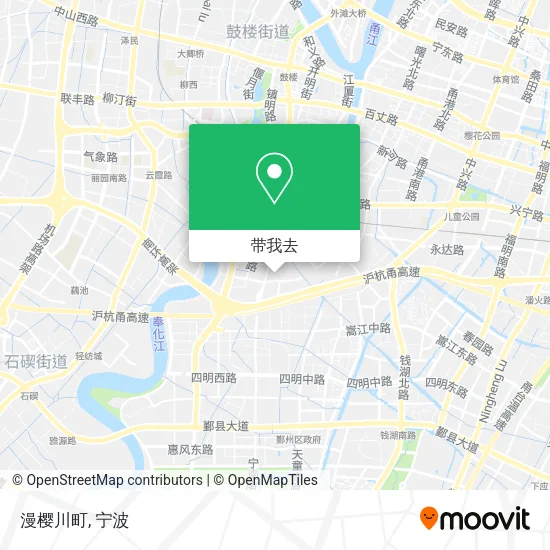 漫樱川町地图