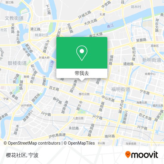 樱花社区地图