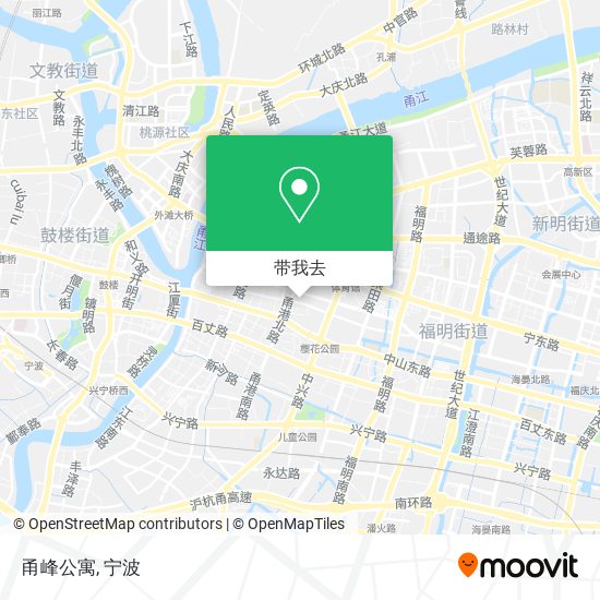 甬峰公寓地图