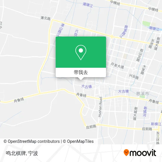 鸣北棋牌地图
