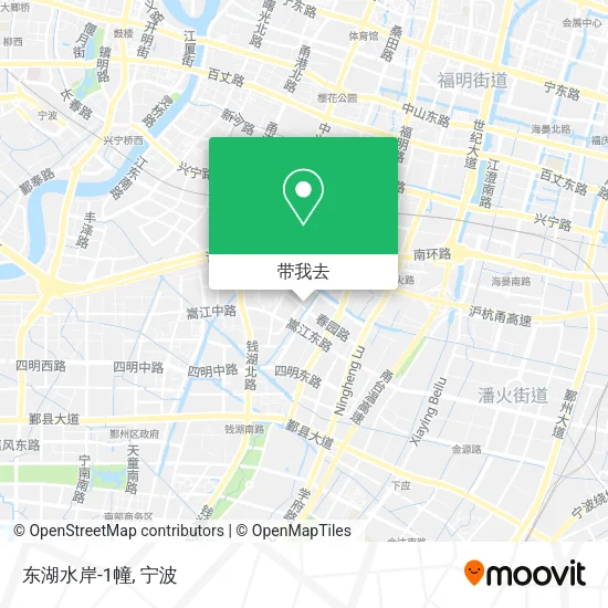 东湖水岸-1幢地图