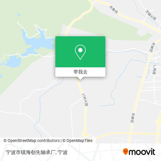 宁波市镇海创先轴承厂地图