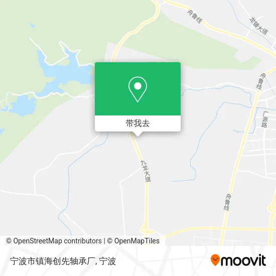 宁波市镇海创先轴承厂地图