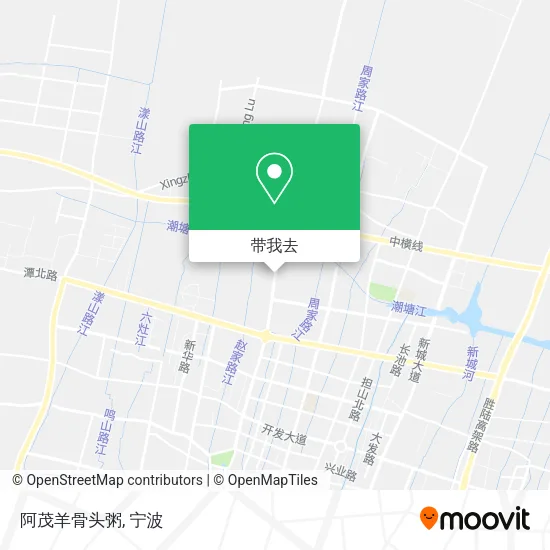 阿茂羊骨头粥地图