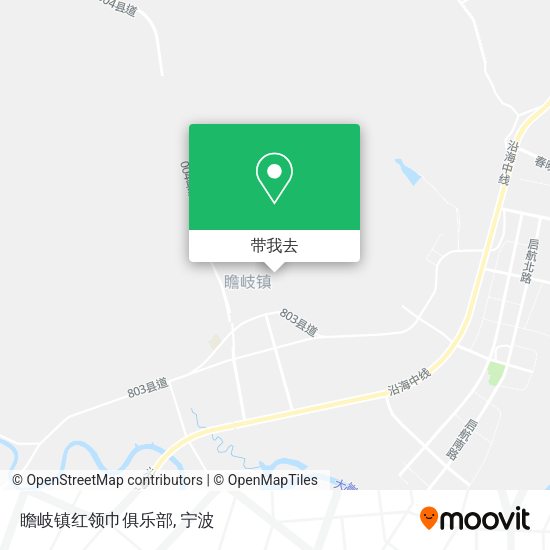 瞻岐镇红领巾俱乐部地图