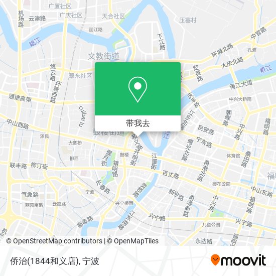 侨治(1844和义店)地图