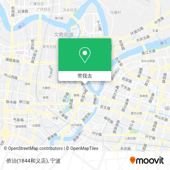 侨治(1844和义店)地图
