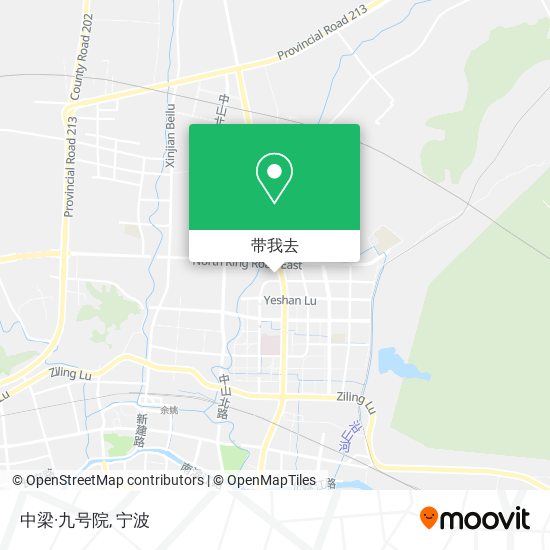 中梁·九号院地图