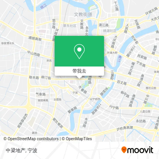 中梁地产地图