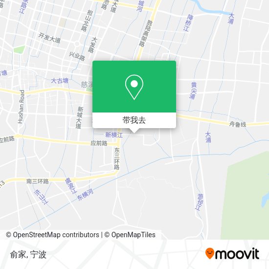 俞家地图