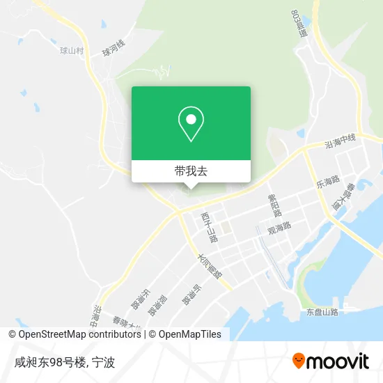 咸昶东98号楼地图