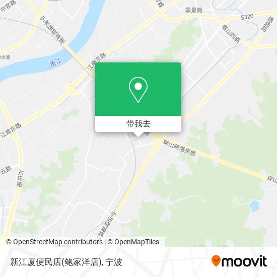 新江厦便民店(鲍家洋店)地图
