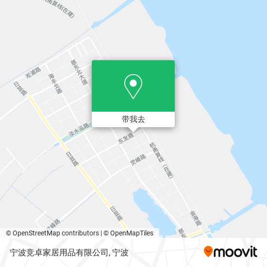 宁波竞卓家居用品有限公司地图