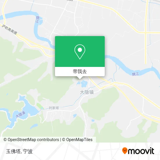 玉佛塔地图
