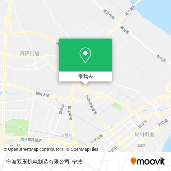 宁波双玉机电制造有限公司地图