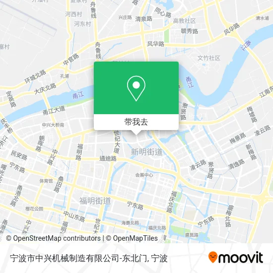 宁波市中兴机械制造有限公司-东北门地图
