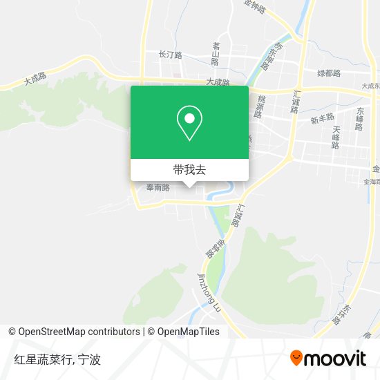 红星蔬菜行地图