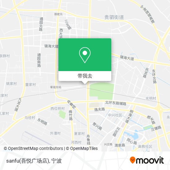 sanfu(吾悦广场店)地图