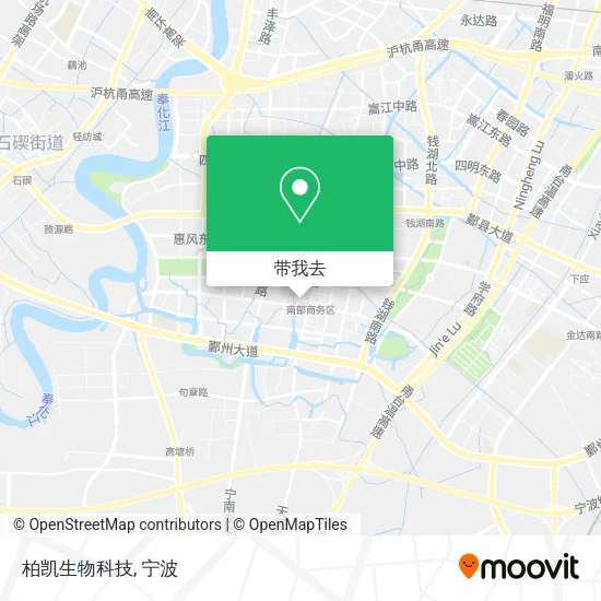 柏凯生物科技地图