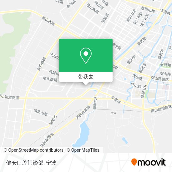 健安口腔门诊部地图