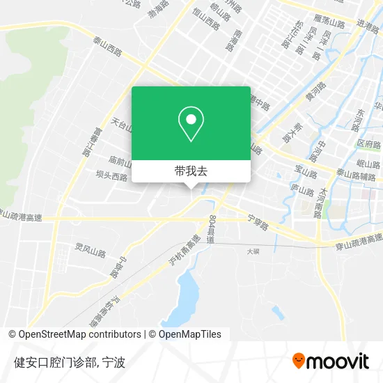 健安口腔门诊部地图