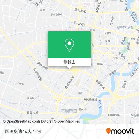 国奥奥迪4s店地图