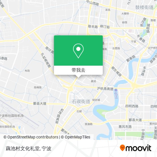 藕池村文化礼堂地图
