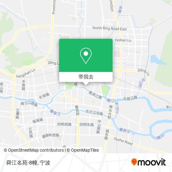 舜江名苑-8幢地图