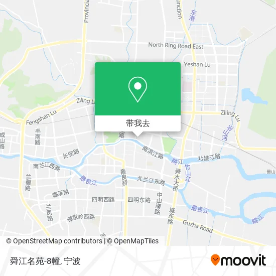 舜江名苑-8幢地图
