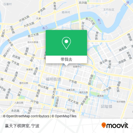 赢天下棋牌室地图
