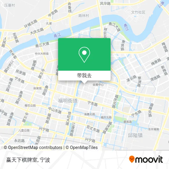 赢天下棋牌室地图