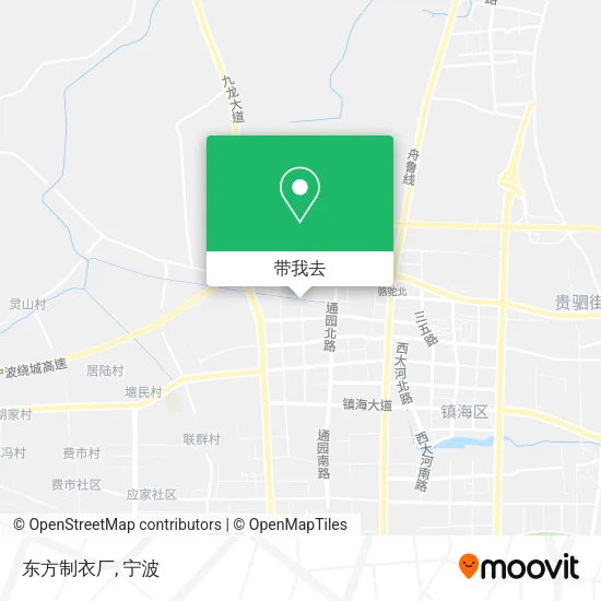 东方制衣厂地图