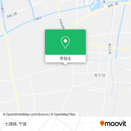 七塘路地图