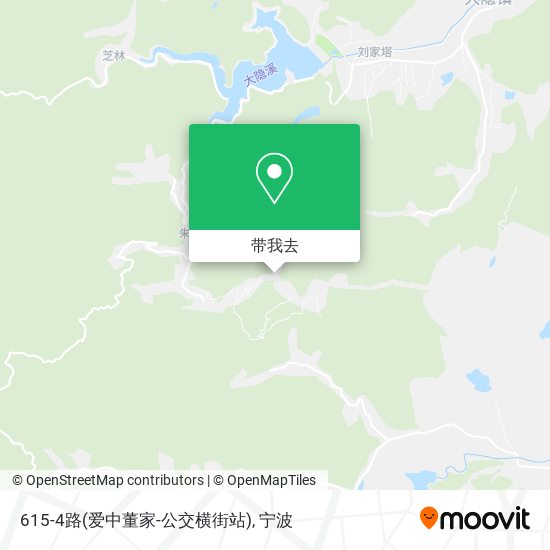 615-4路(爱中董家-公交横街站)地图