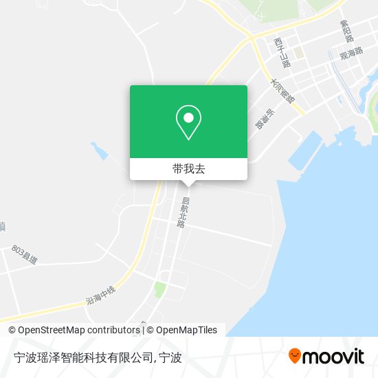 宁波瑶泽智能科技有限公司地图