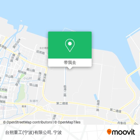 台朔重工(宁波)有限公司地图