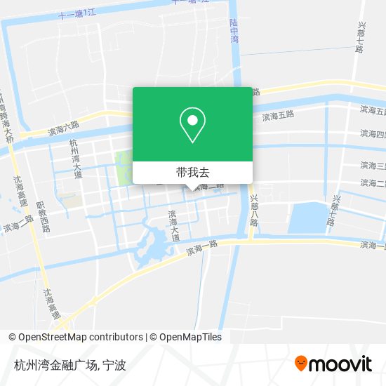 杭州湾金融广场地图
