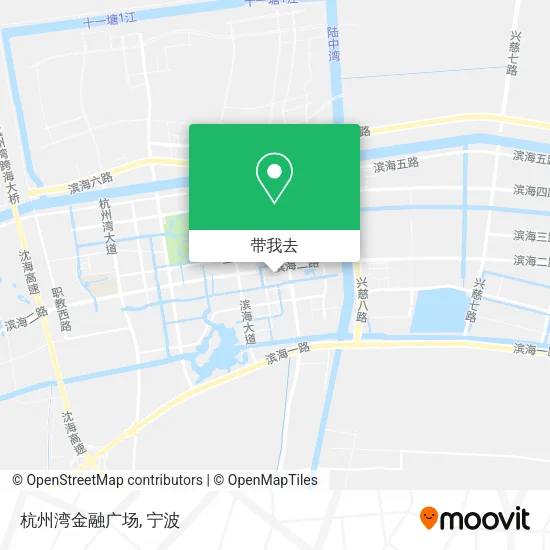 杭州湾金融广场地图