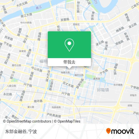 东部金融谷地图