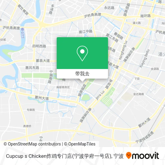 Cupcup s Chicken炸鸡专门店(宁波学府一号店)地图