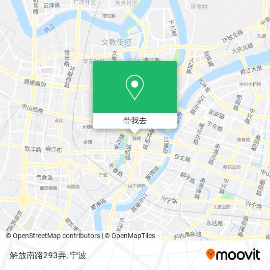 解放南路293弄地图