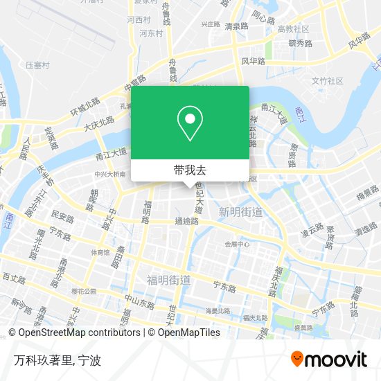 万科玖著里地图