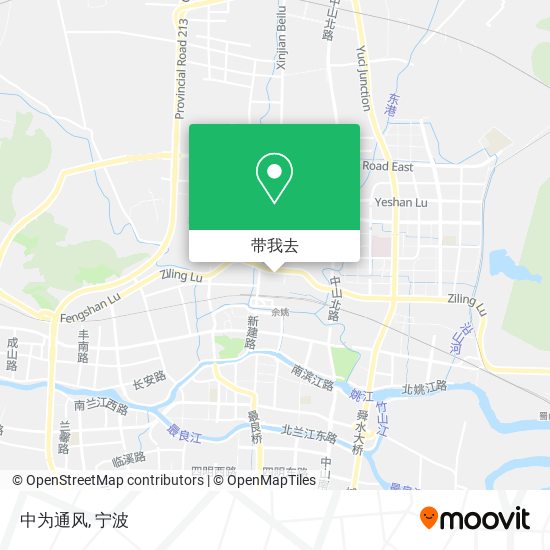 中为通风地图
